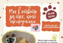 18 августа, в парке на Молодежной мы проводим акцию в честь Дня бездомных животных
